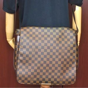 Authentic Louis Vuitton Damier Bastille Shoulder Cross Body Bag